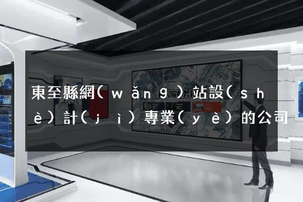 東至縣網(wǎng)站設(shè)計(jì)專業(yè)的公司