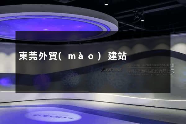 東莞外貿(mào)建站