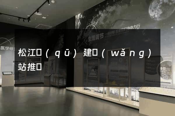 松江區(qū)建網(wǎng)站推廣