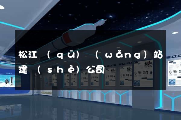 松江區(qū)網(wǎng)站建設(shè)公司