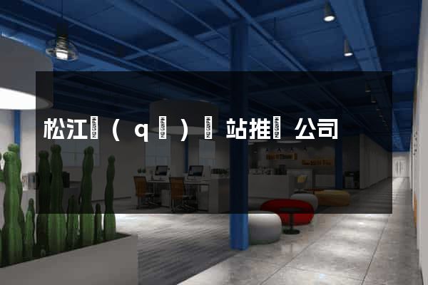 松江區(qū)網站推廣公司