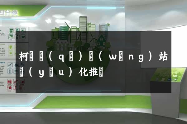 柯橋區(qū)網(wǎng)站優(yōu)化推廣