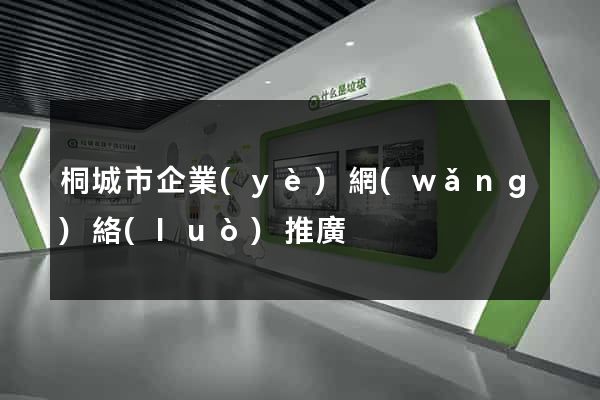 桐城市企業(yè)網(wǎng)絡(luò)推廣