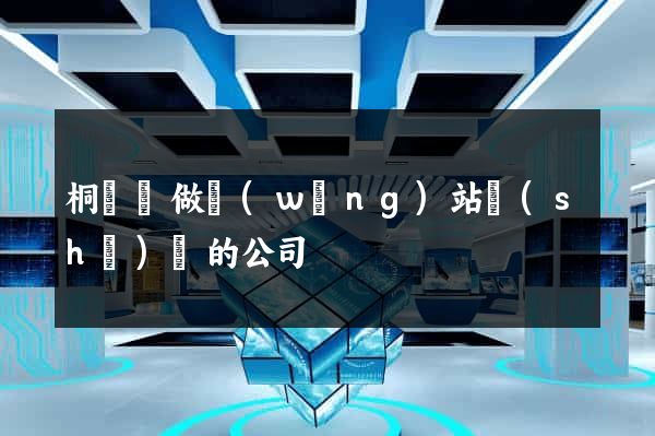 桐廬縣做網(wǎng)站設(shè)計的公司