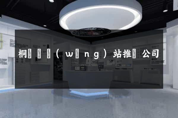 桐廬縣網(wǎng)站推廣公司