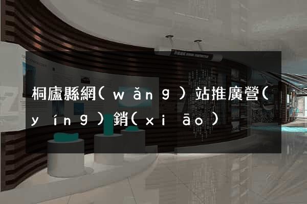 桐廬縣網(wǎng)站推廣營(yíng)銷(xiāo)