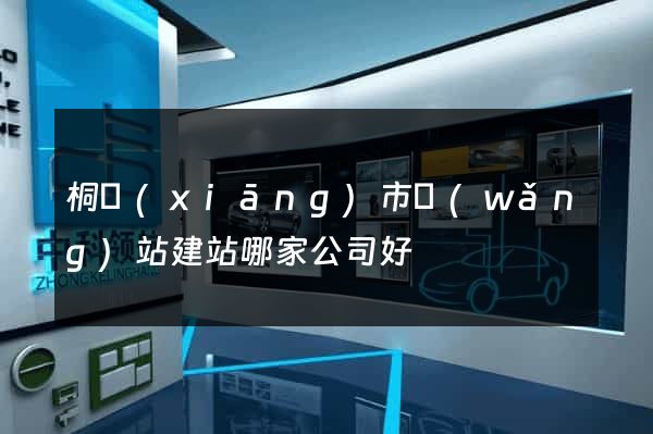 桐鄉(xiāng)市網(wǎng)站建站哪家公司好