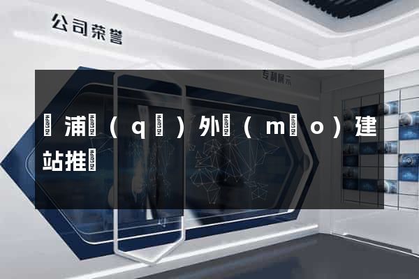 楊浦區(qū)外貿(mào)建站推廣