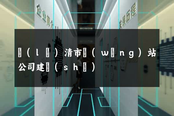 樂(lè)清市網(wǎng)站公司建設(shè)