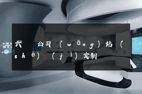 武義縣公司網(wǎng)站設(shè)計(jì)定制