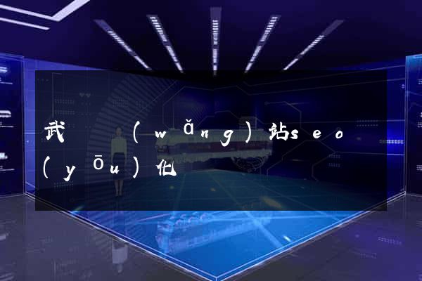 武義縣網(wǎng)站seo優(yōu)化
