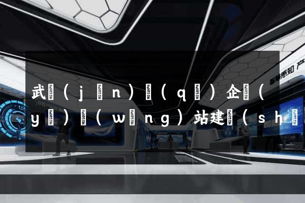 武進(jìn)區(qū)企業(yè)網(wǎng)站建設(shè)