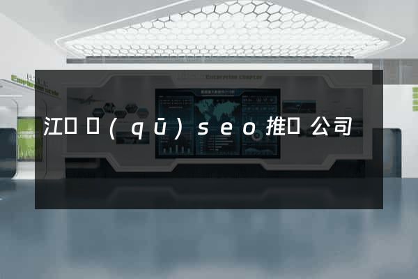 江東區(qū)seo推廣公司