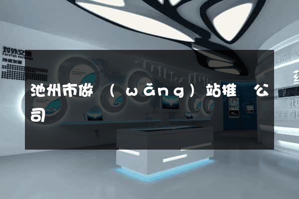 池州市做網(wǎng)站推廣公司