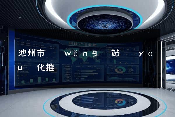 池州市網(wǎng)站優(yōu)化推廣