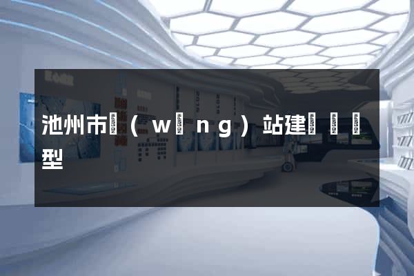 池州市網(wǎng)站建設營銷型