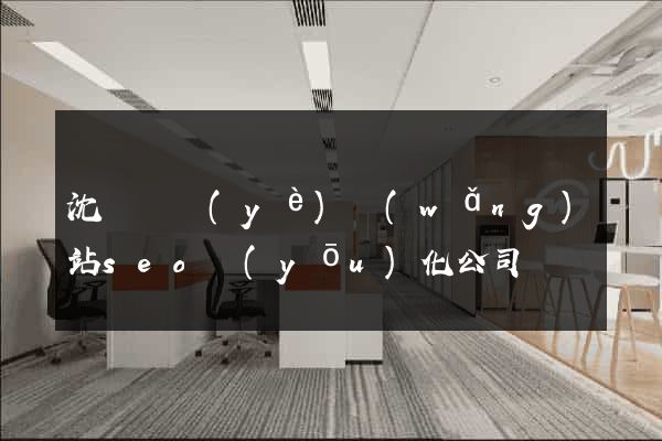 沈陽專業(yè)網(wǎng)站seo優(yōu)化公司