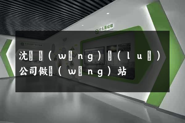 沈陽網(wǎng)絡(luò)公司做網(wǎng)站