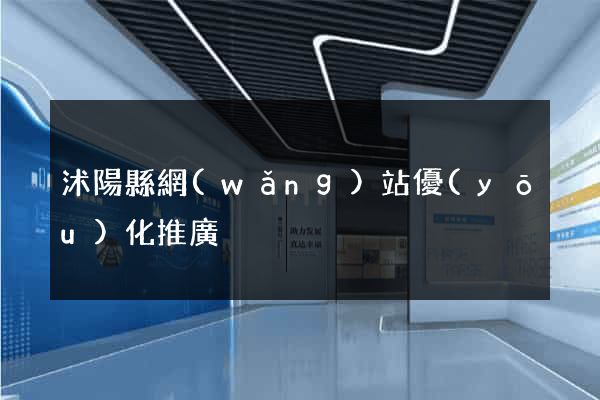 沭陽縣網(wǎng)站優(yōu)化推廣