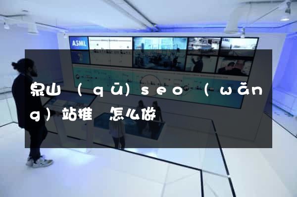 泉山區(qū)seo網(wǎng)站推廣怎么做