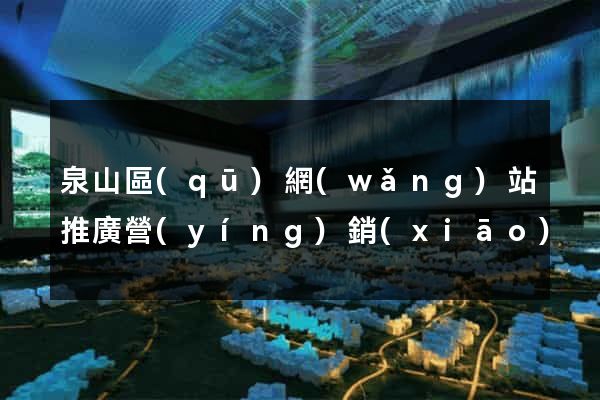 泉山區(qū)網(wǎng)站推廣營(yíng)銷(xiāo)