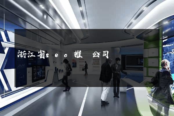 浙江省seo推廣公司