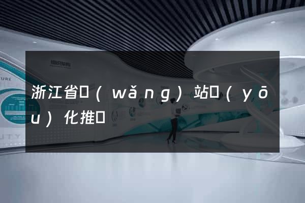 浙江省網(wǎng)站優(yōu)化推廣