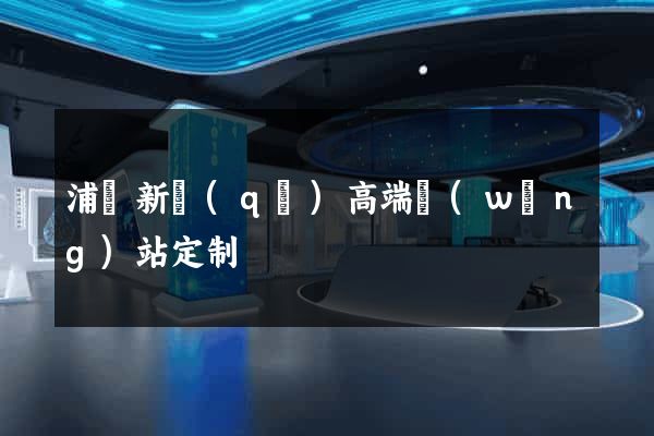 浦東新區(qū)高端網(wǎng)站定制