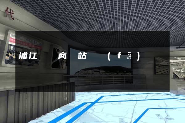 浦江縣電商網站開發(fā)