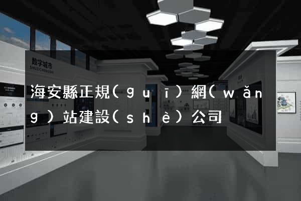 海安縣正規(guī)網(wǎng)站建設(shè)公司
