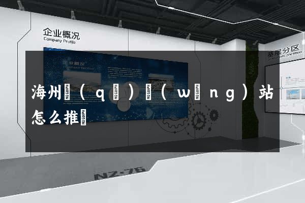 海州區(qū)網(wǎng)站怎么推廣