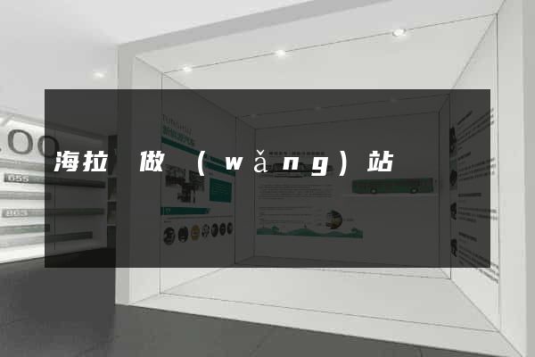 海拉爾做網(wǎng)站