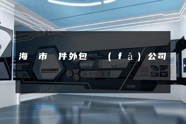 海門市軟件外包開發(fā)公司