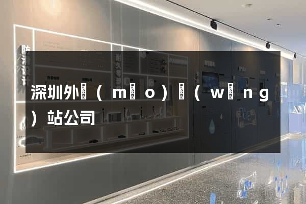 深圳外貿(mào)網(wǎng)站公司