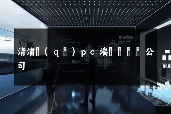 清浦區(qū)pc端網頁設計公司