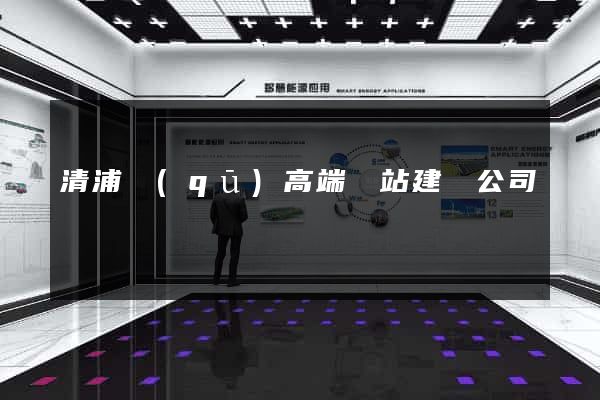 清浦區(qū)高端網站建設公司