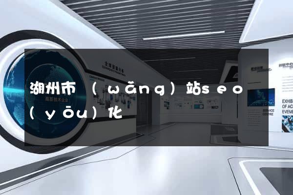 湖州市網(wǎng)站seo優(yōu)化
