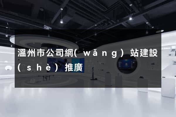 溫州市公司網(wǎng)站建設(shè)推廣