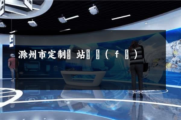 滁州市定制網站開發(fā)