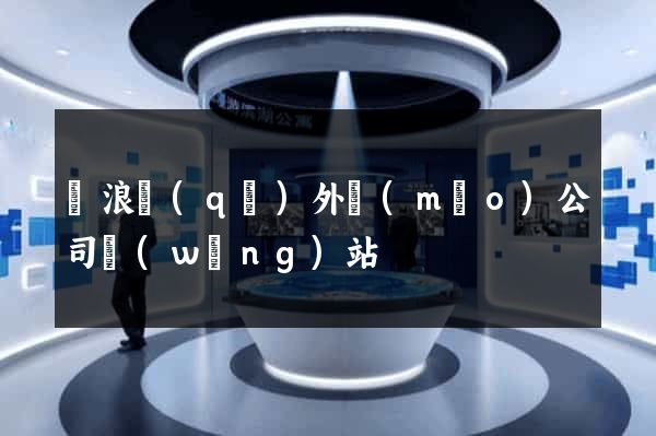 滄浪區(qū)外貿(mào)公司網(wǎng)站