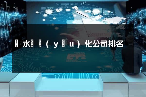 漣水縣優(yōu)化公司排名