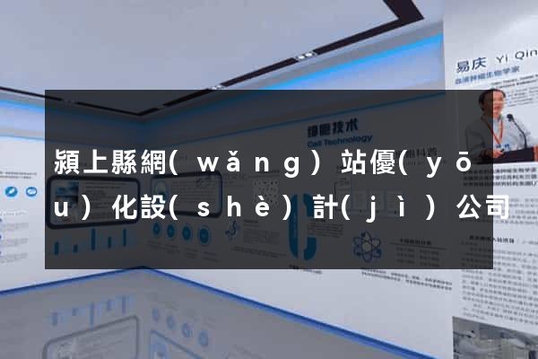 潁上縣網(wǎng)站優(yōu)化設(shè)計(jì)公司