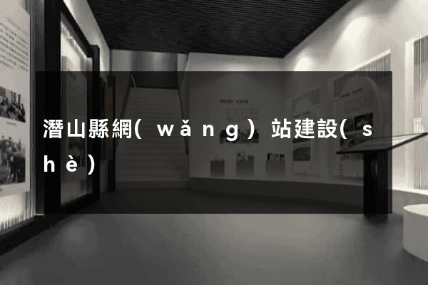 潛山縣網(wǎng)站建設(shè)