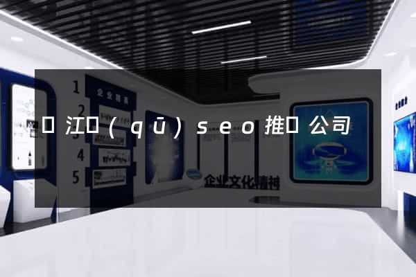 濱江區(qū)seo推廣公司