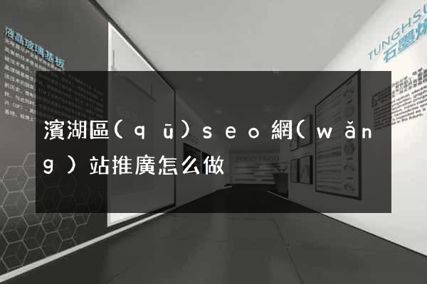 濱湖區(qū)seo網(wǎng)站推廣怎么做