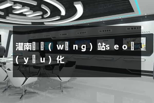 灌南縣網(wǎng)站seo優(yōu)化
