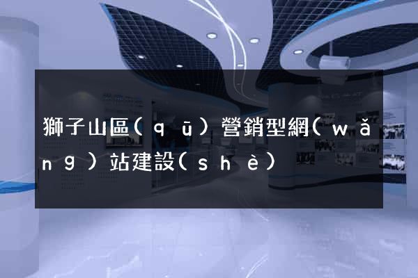 獅子山區(qū)營銷型網(wǎng)站建設(shè)