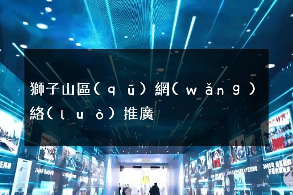 獅子山區(qū)網(wǎng)絡(luò)推廣