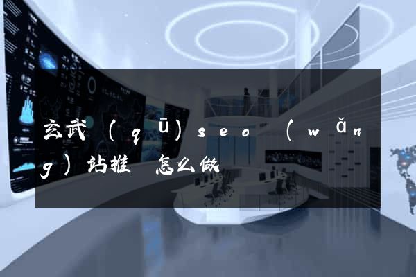 玄武區(qū)seo網(wǎng)站推廣怎么做