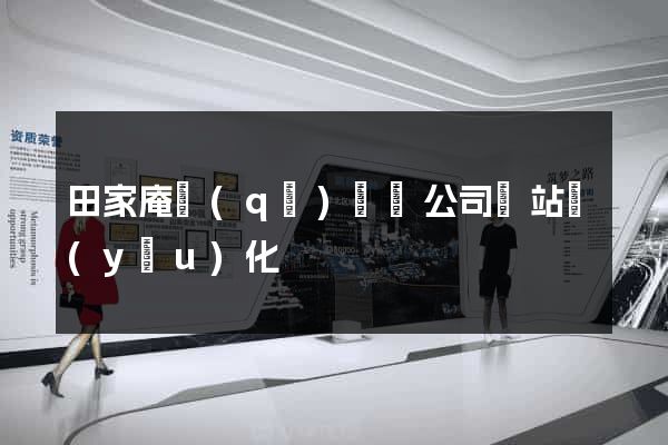田家庵區(qū)設計公司網站優(yōu)化